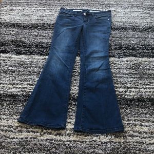 pilcro and letterpress stet flare jean